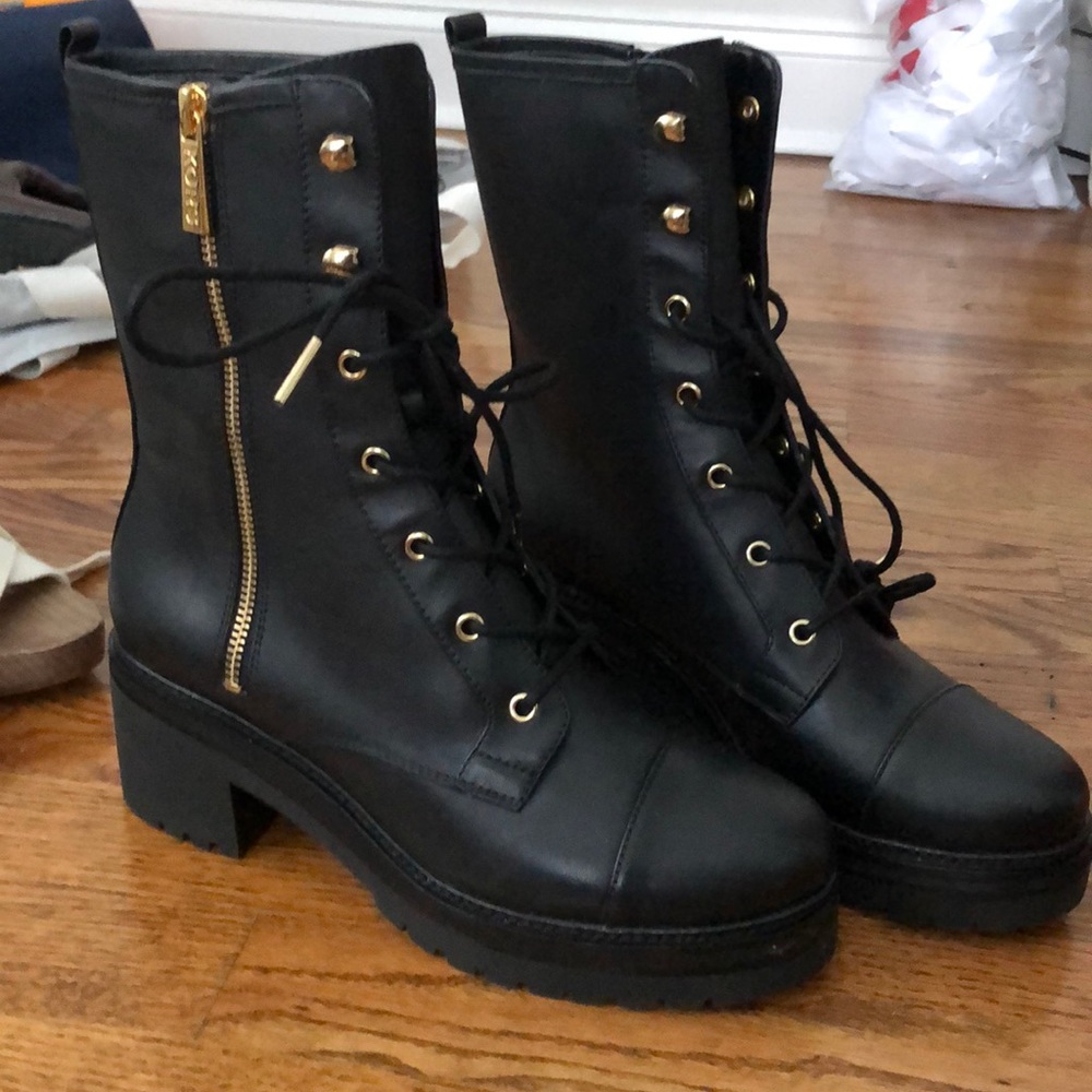Michael Kors Combat Boots